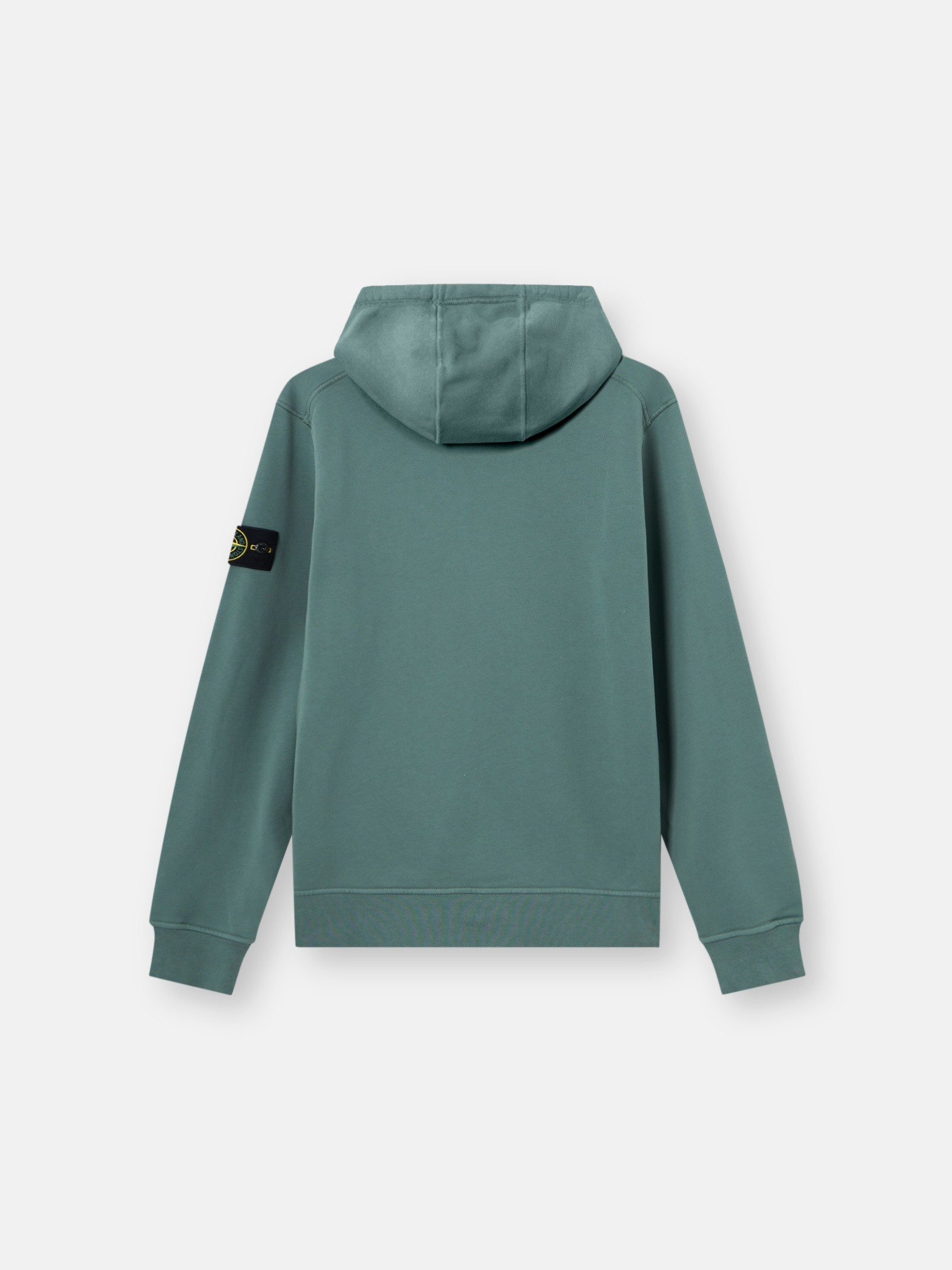 Ocean Green Regular-fit hooded sweatshirt with pouch pocket