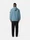 6100067 BRUSHED ORGANIC COTTON FLEECE Steel Blue Stone Island