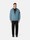 undefined 6100067 BRUSHED ORGANIC COTTON FLEECE Stahlblau Stone Island