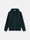 6100067 BRUSHED ORGANIC COTTON FLEECE Vert foncé Stone Island