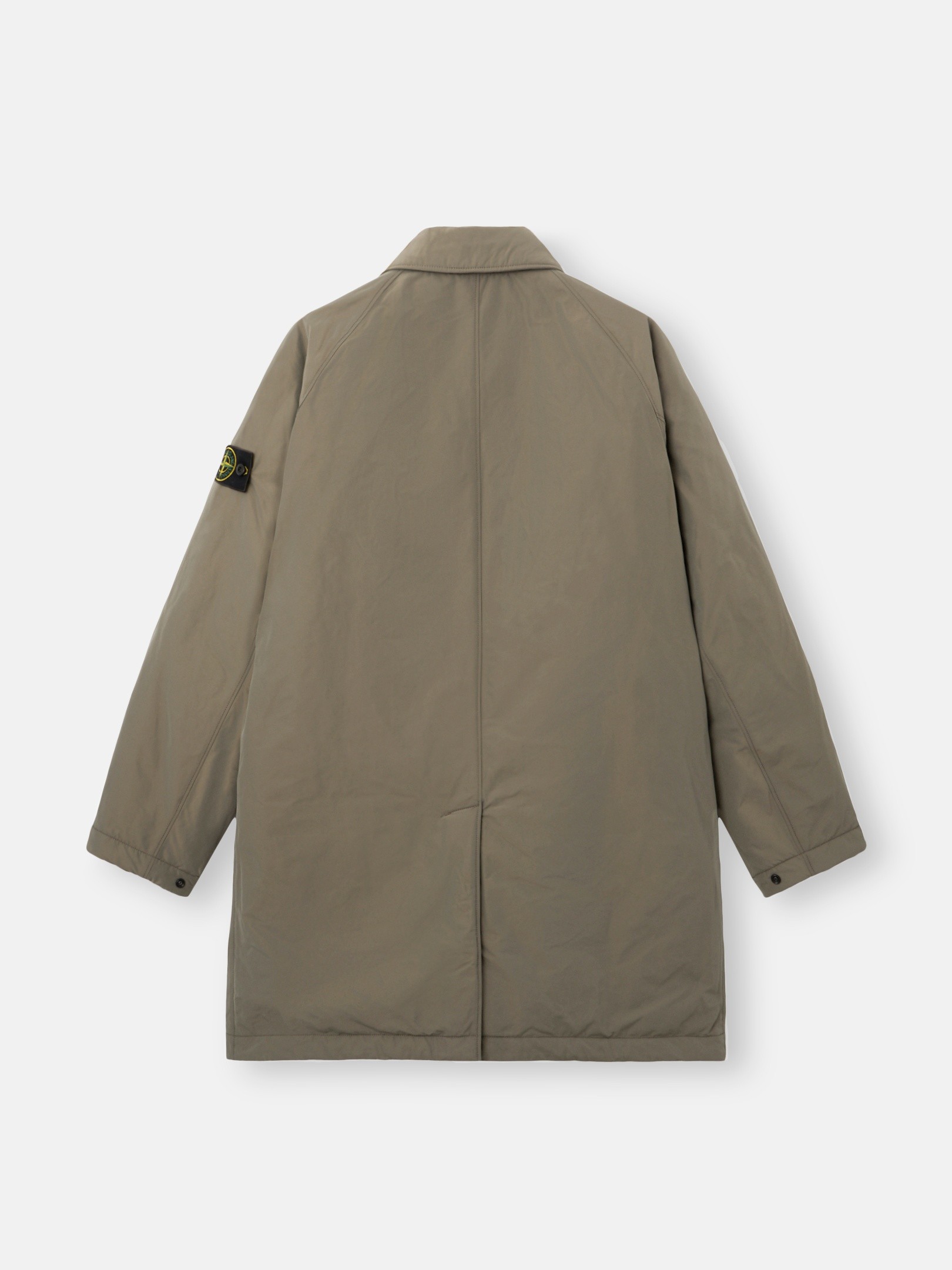 Military Green Padded long coat with anti-drop 7100002 MICRO TWILL