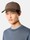 undefined 9100007 BRUSHED COTTON GABARDINE HAT Tierra Sombra Stone Island