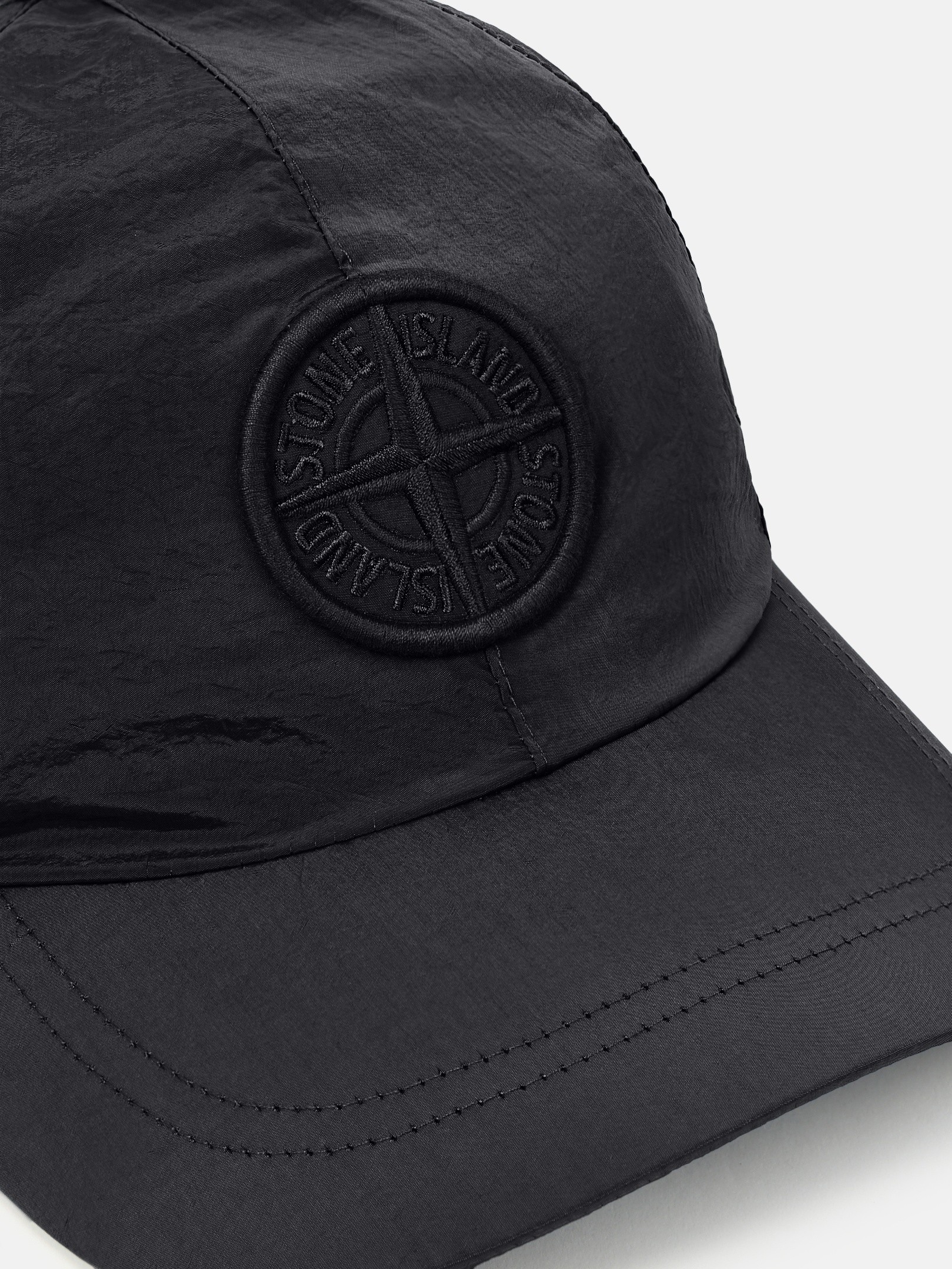 Black Baseball cap with Compass embroidery 9100011 NYLON METAL IN