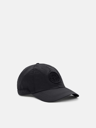 帽子 Stone  Nylon Logo Cap black Black Baseball cap with Compass embroidery 9100011 NYLON METAL IN