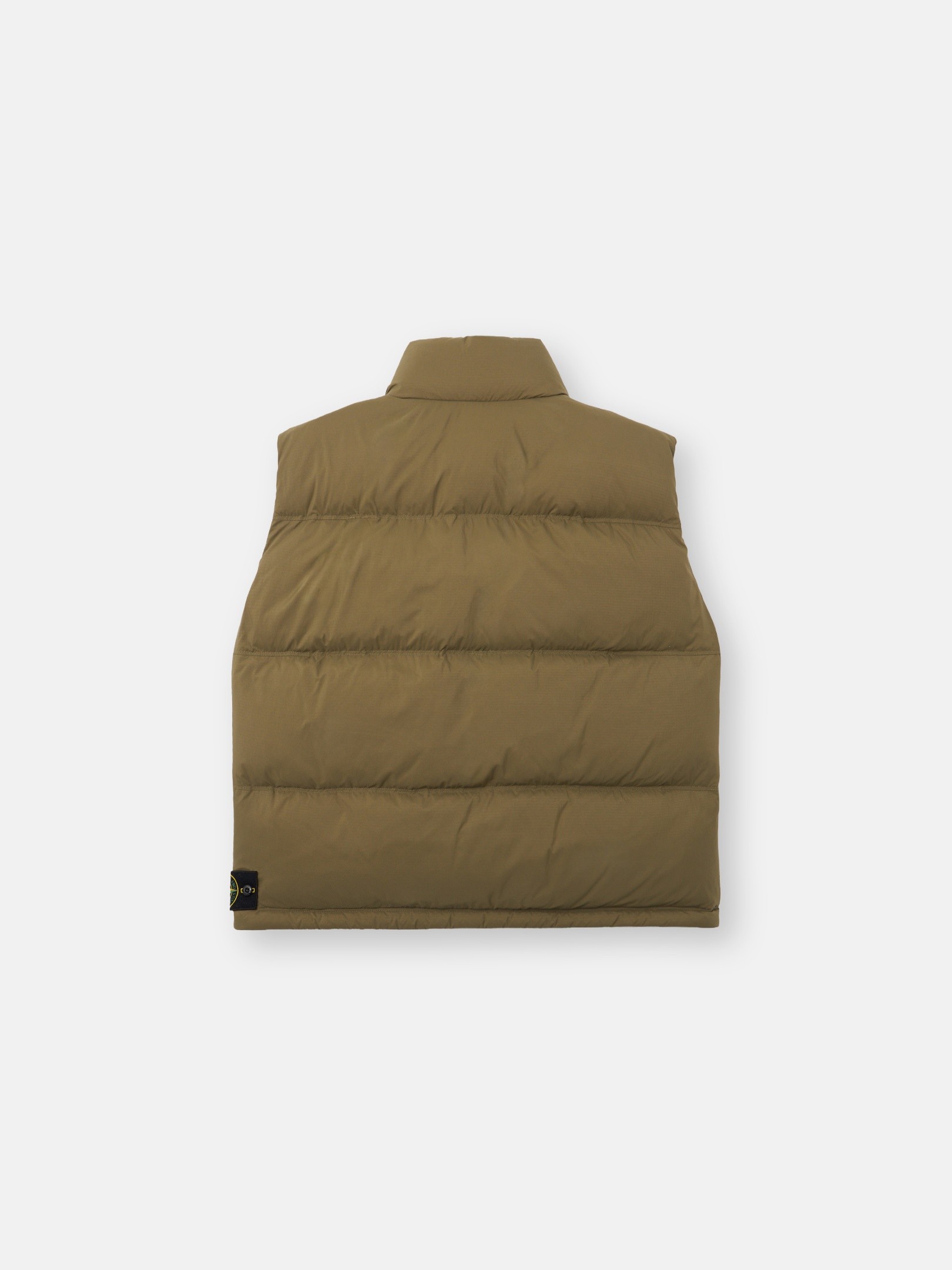 Military Green Lightweight down vest with zip pockets G100004 MATT