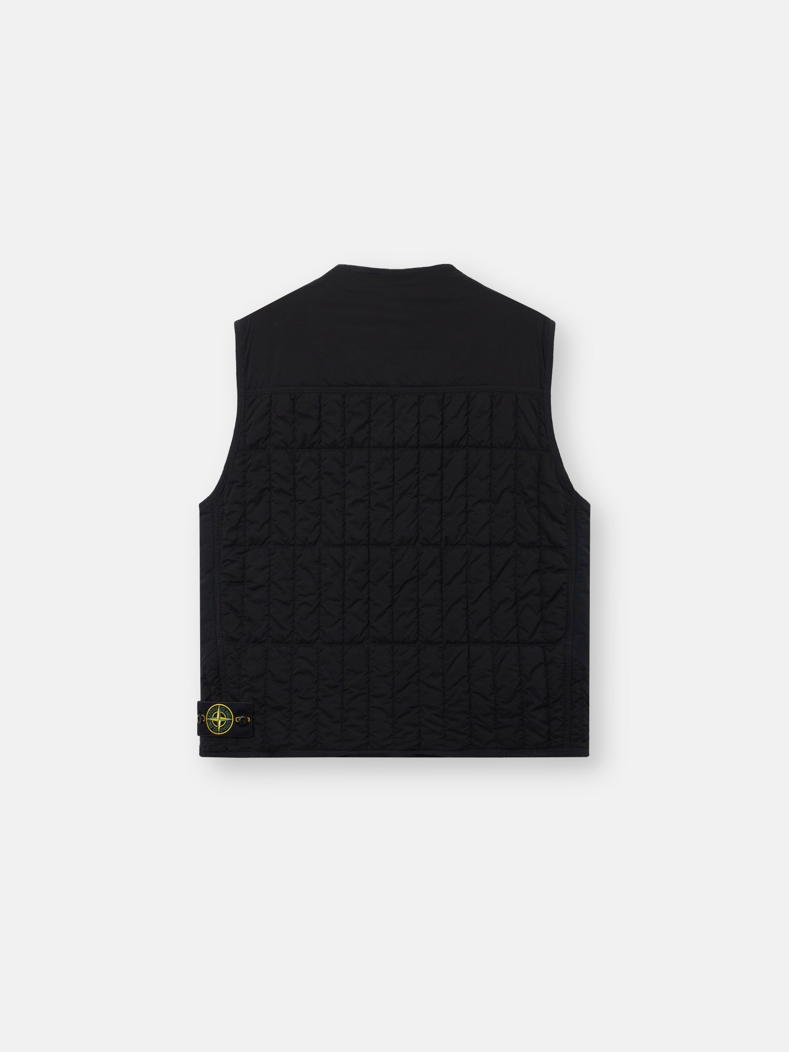 トップス STONE  00's DIAGONDL COVER VEST Black Quilted padded vest with anti-drop finish G100005 ULTRALIGHT