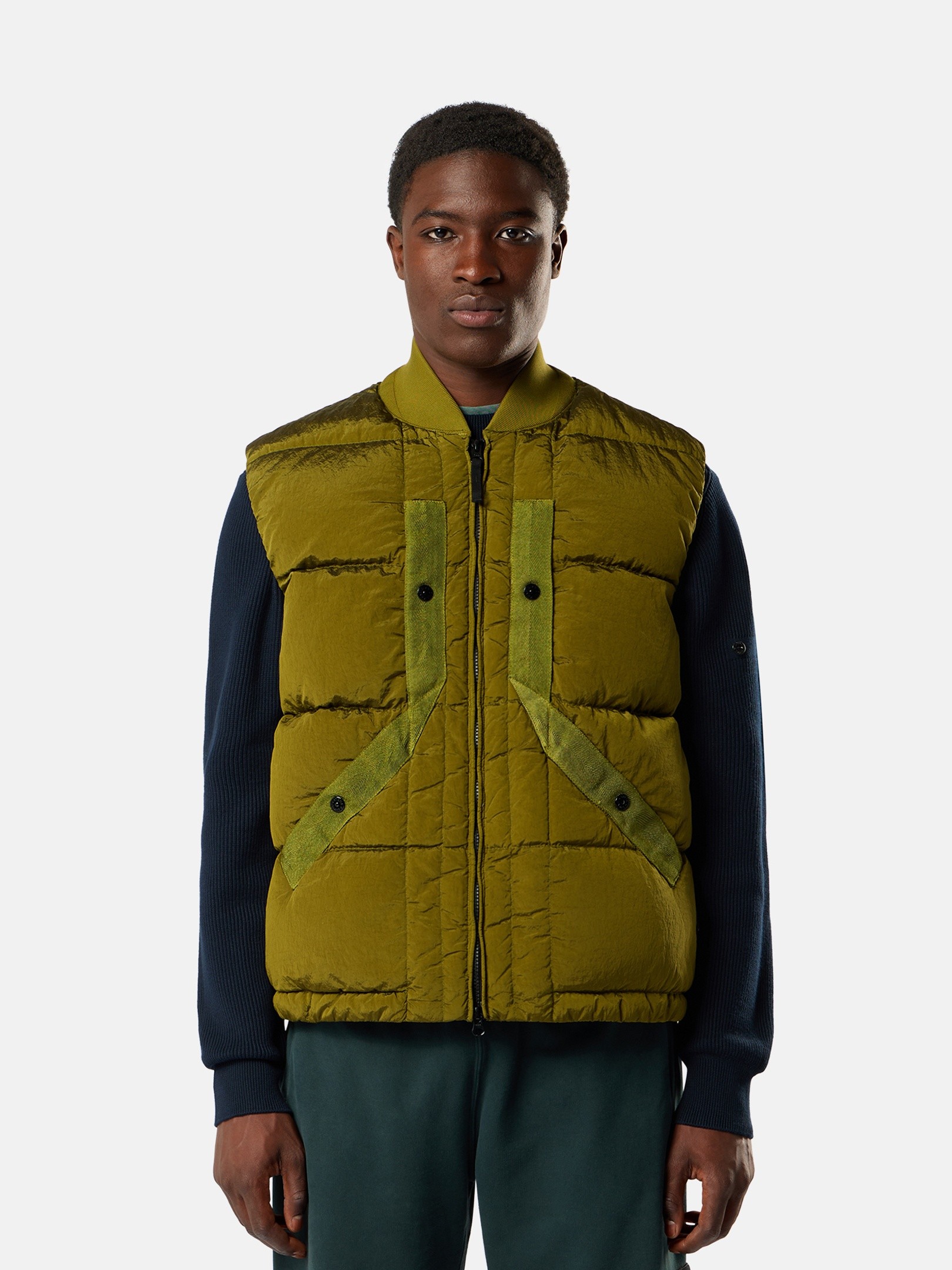 メンズ ノースリーブ・ダウンジレ | Stone Island