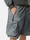 L100006 UNEVEN PIGMENT DYED NYLON SMERIGLIATO + NYLON CANVAS Black Stone Island
