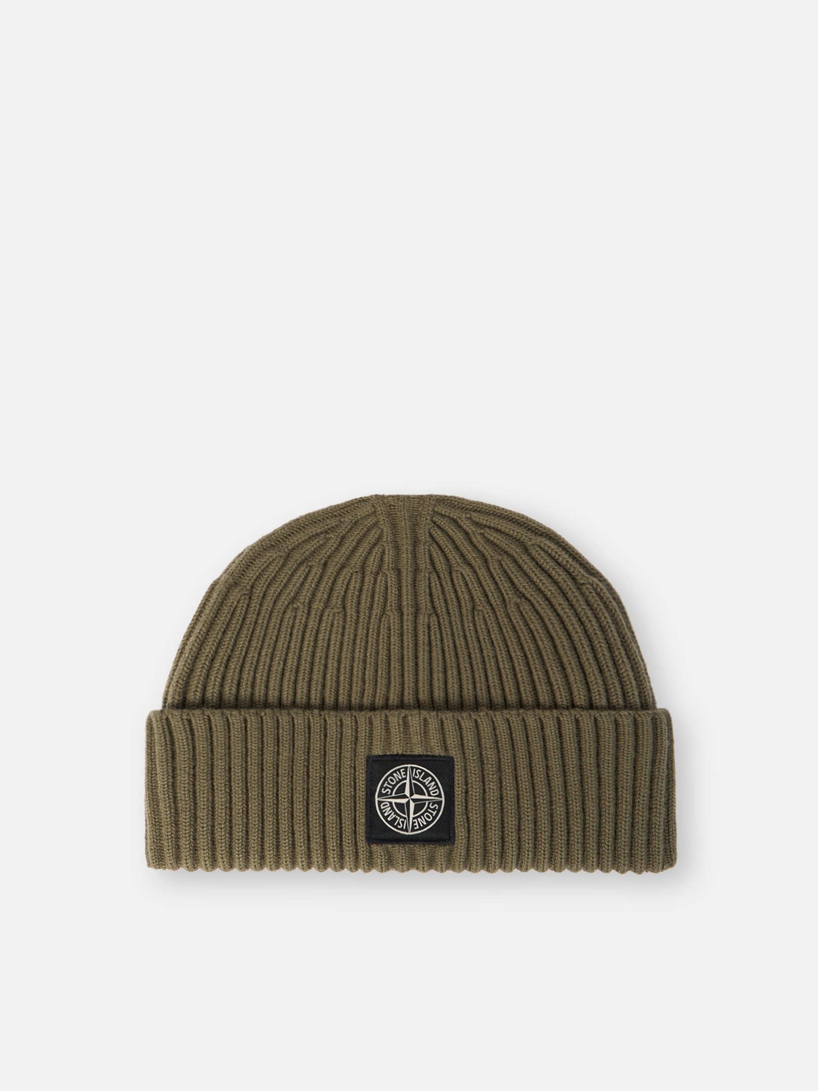 stone  ビーニー ロゴパッチ付きメンズ入りビーニー | Stone Island