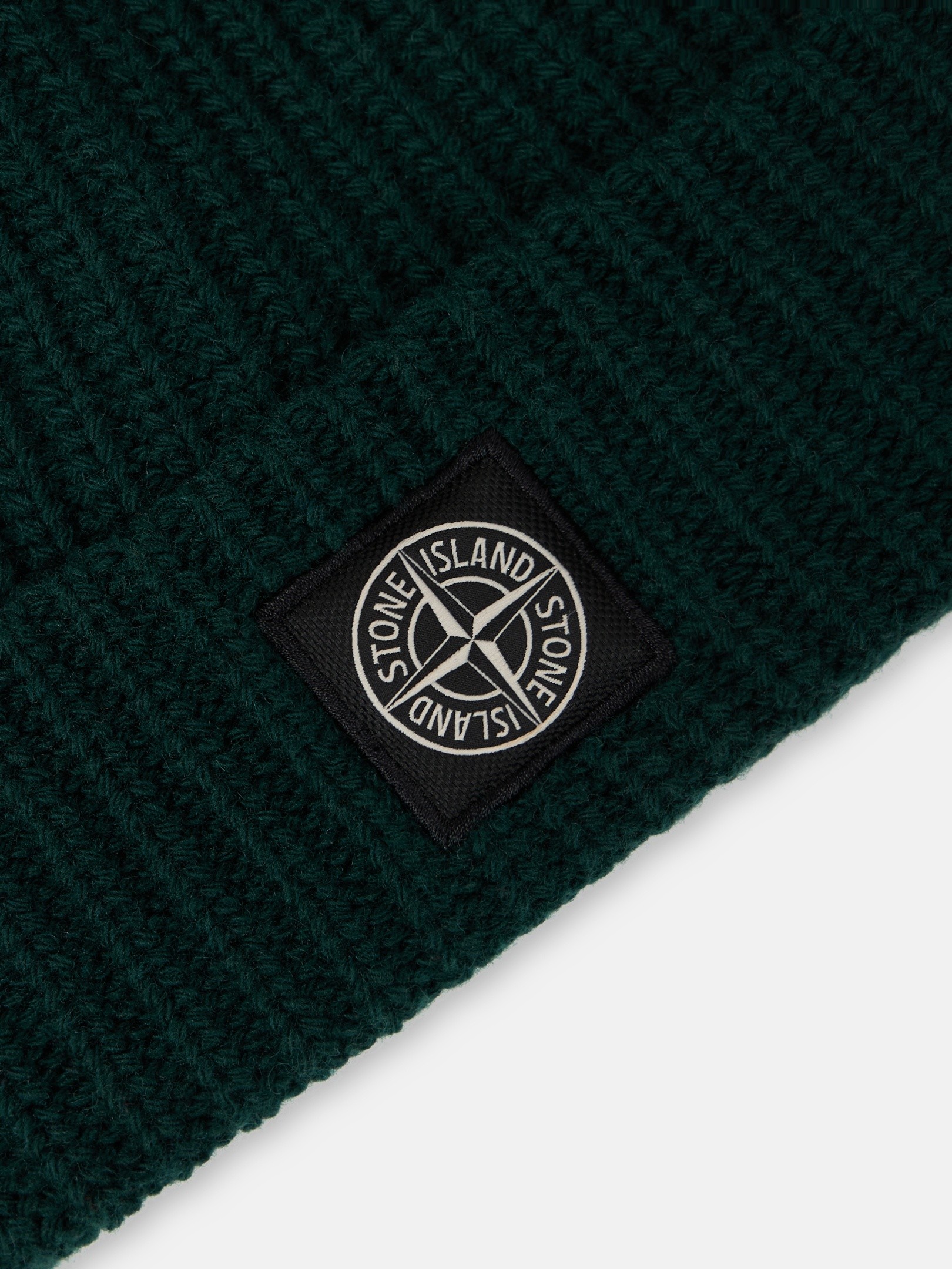 ロゴパッチ付きメンズ入りビーニー | Stone Island