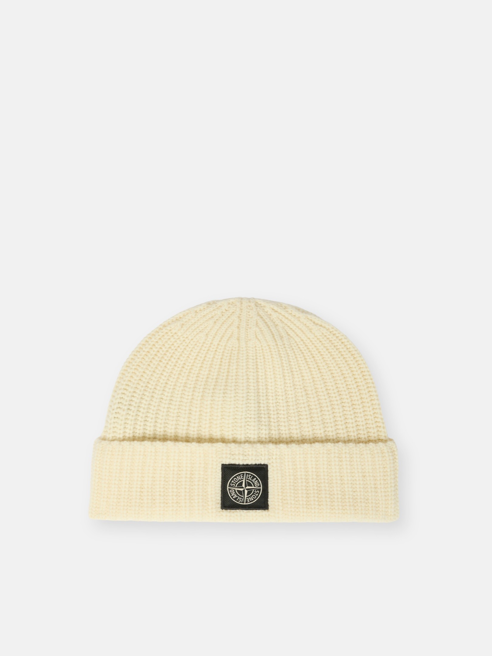 Men's beanies with logo patch | Stone Island