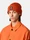 N100102 RIBBED SOFT ORGANIC COTTON Burnt Orange Stone Island