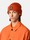 undefined N100102 RIBBED SOFT ORGANIC COTTON Gebranntes Orange Stone Island