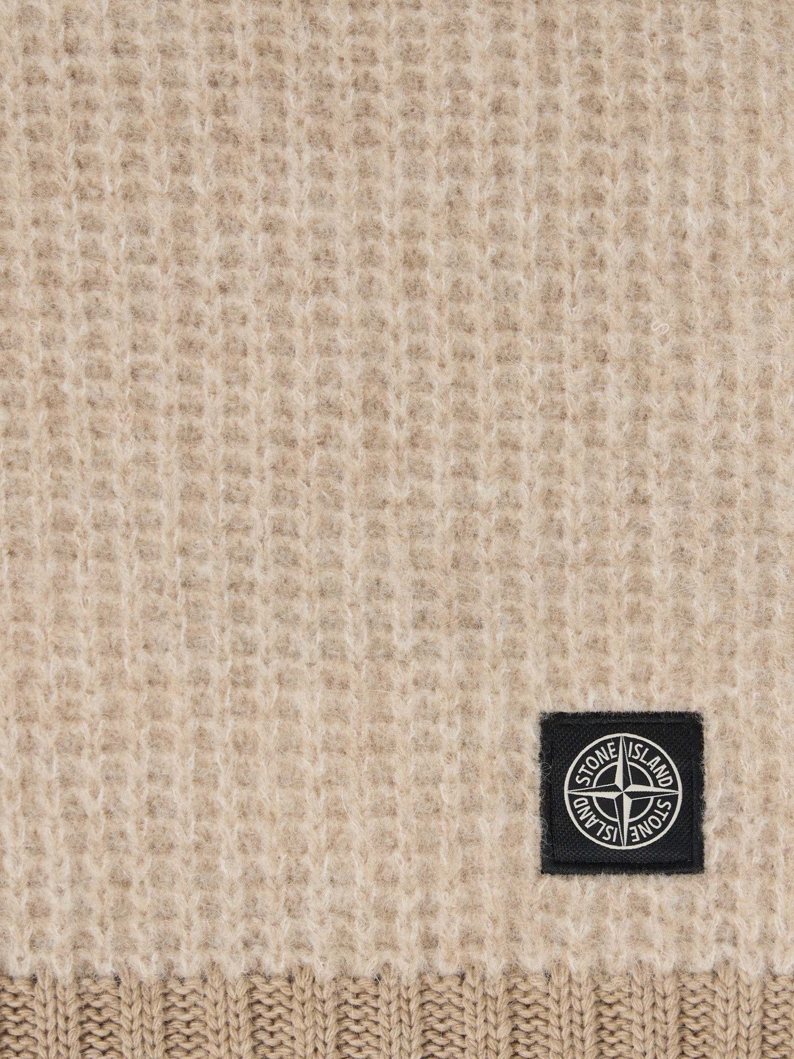 ロゴパッチ付きマフラー | Stone Island