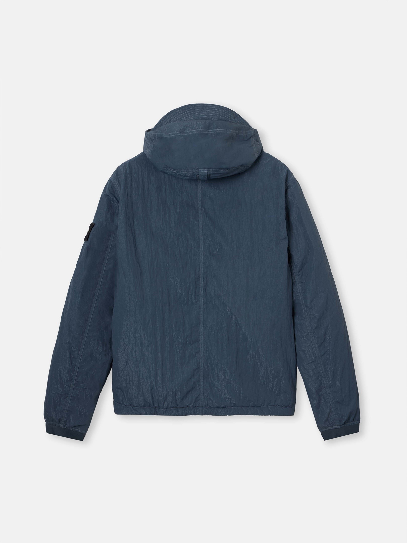 Slate Blue Padded hooded jacket with anti-drop finish Q100007 WARP 
