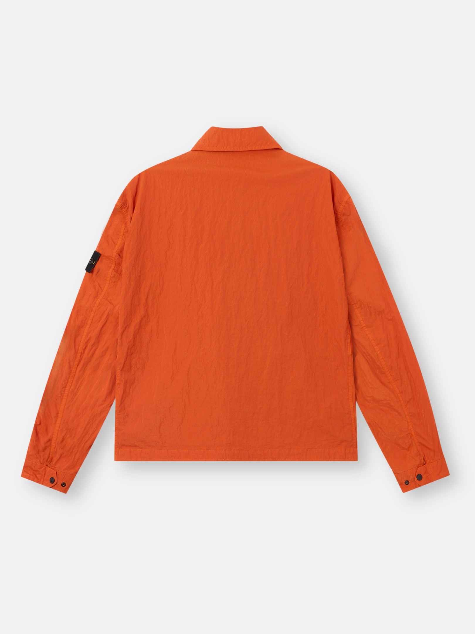 Burnt Orange Coach jacket with anti-drop finish Q100008 WARP RIB