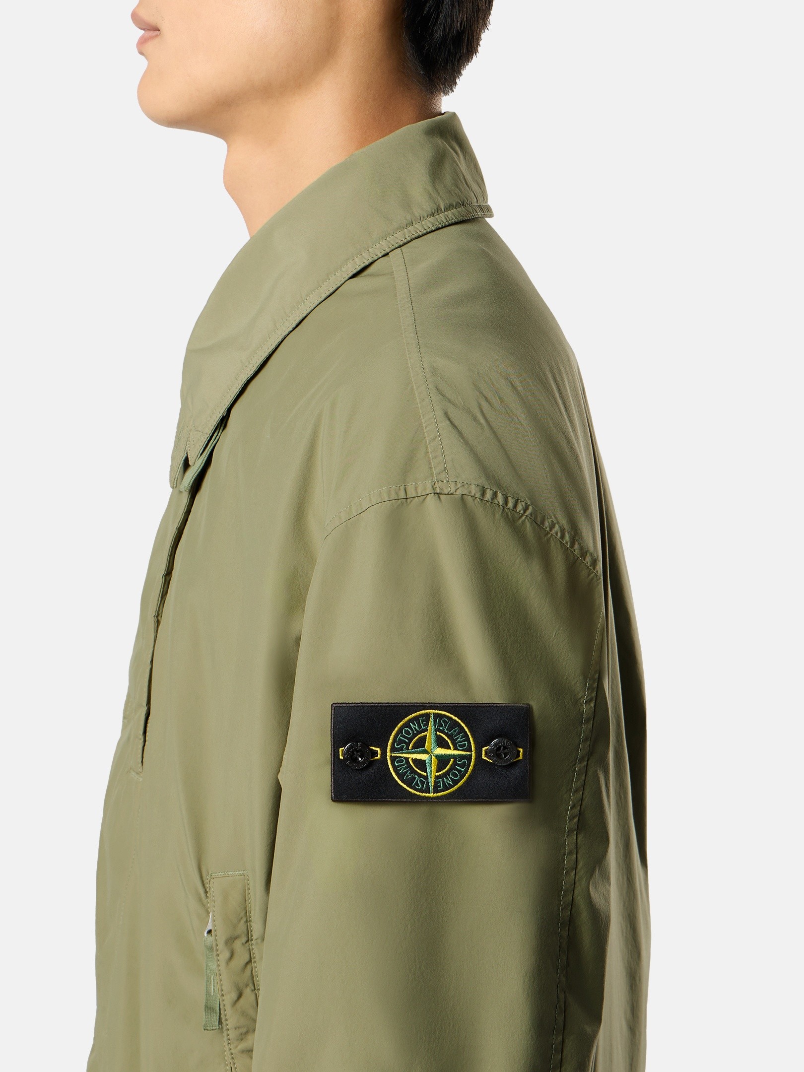 Laurel Green Padded jacket with anti-drop finish Q100011 LIGHT