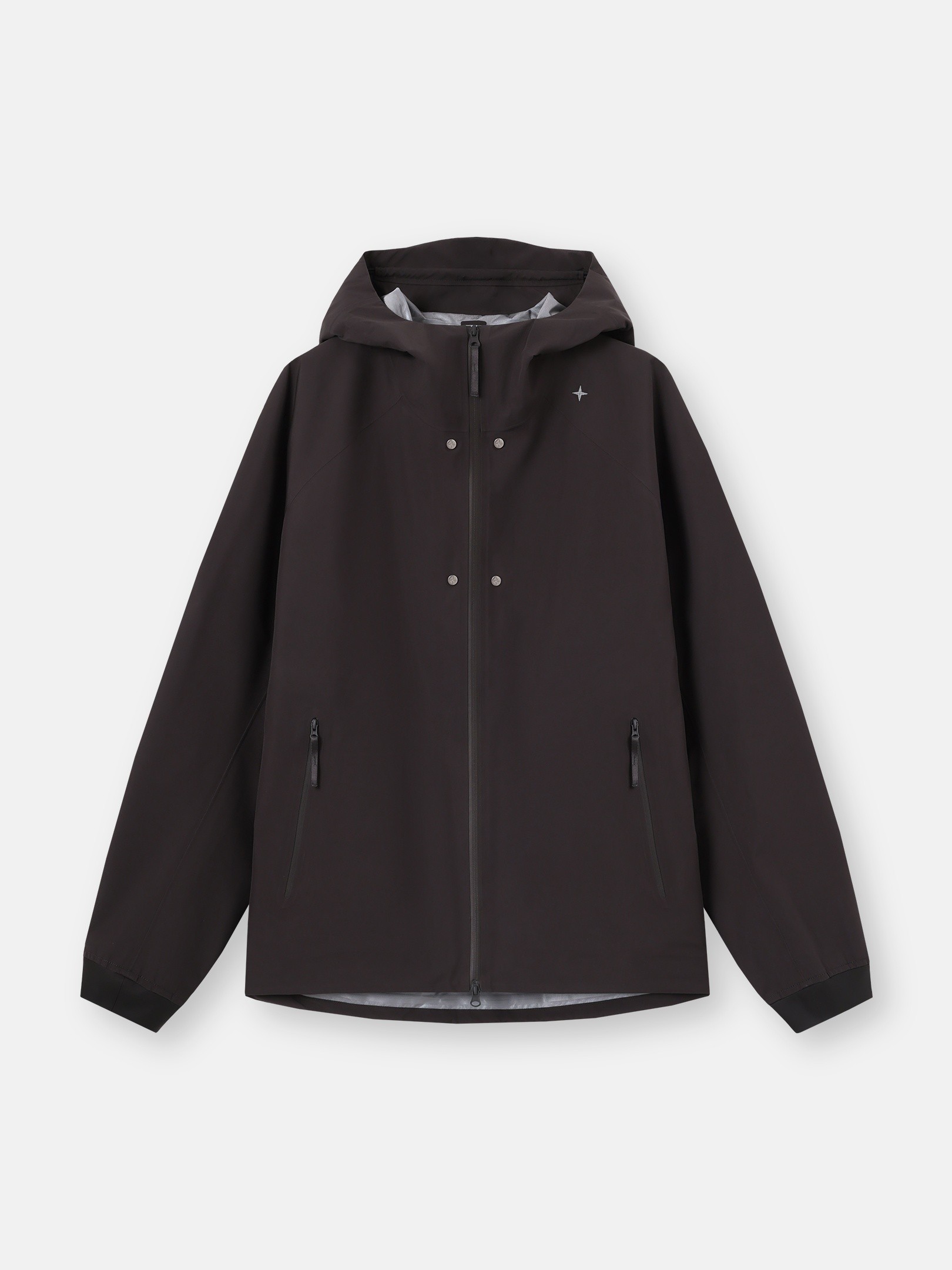 Lead Grey Waterproof and windproof hooded jacket Q100012 3L GORE