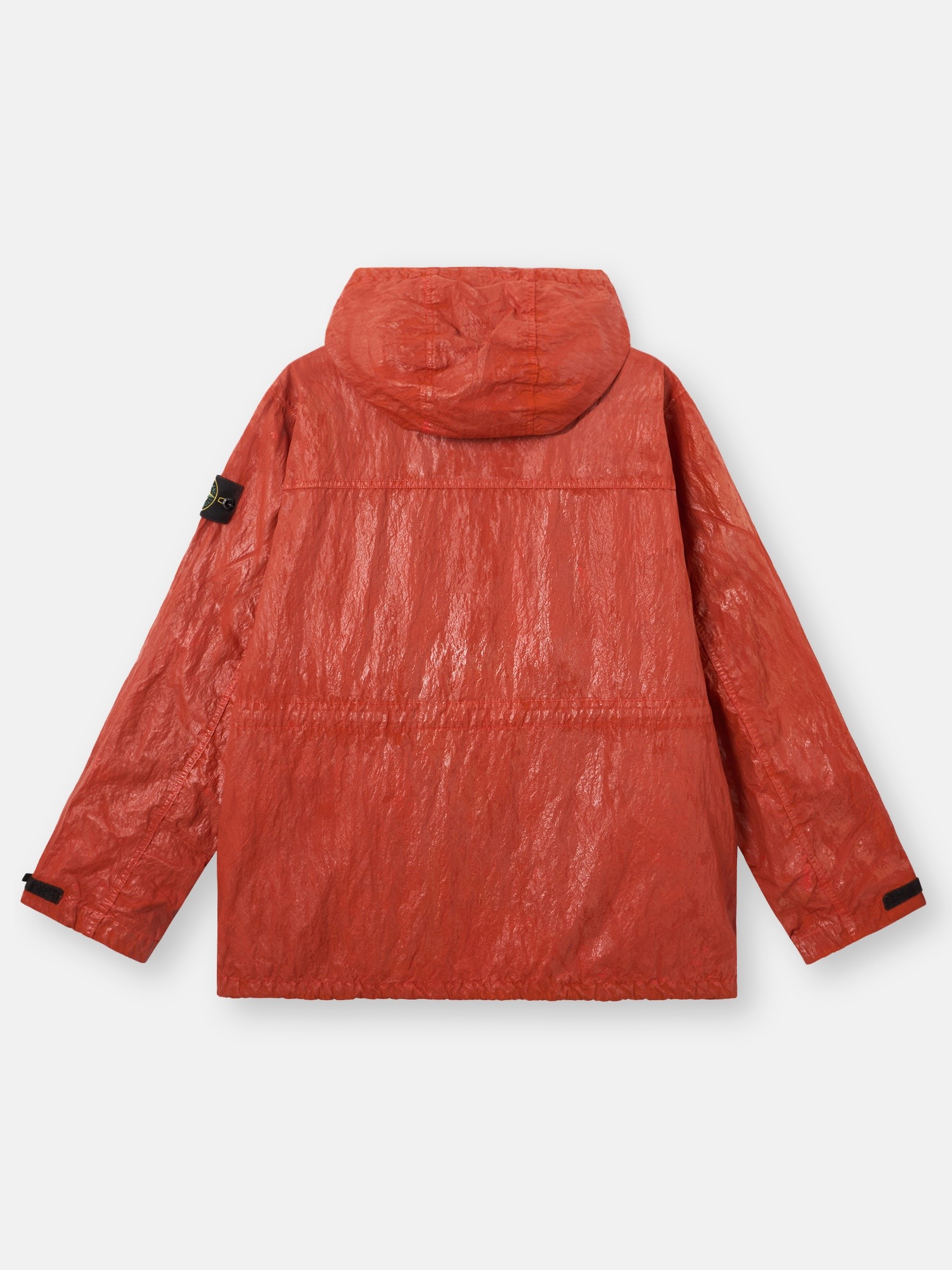Burnt Orange Hooded jacket with multiple pockets Q100027 SLICK