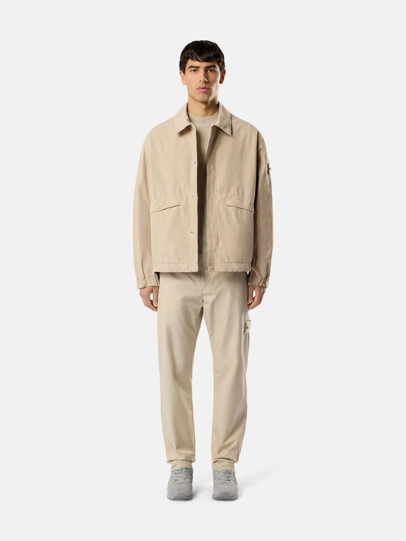Stone Island Ghost: monochrome jackets, Pants & knitwear