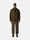 Q100033 PANNO LANA NYLON_S.I. GHOST Vert militaire Stone Island