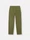 3100001 STRETCH ORGANIC COTTON CANVAS 'OLD' EFFECT Verde Militare Stone Island