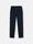 3100002 STRETCH ORGANIC COTTON CANVAS 'OLD' EFFECT Navy Blue Stone Island