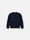 5100002 PLAIN WOOL CASHMERE Navy Blue Stone Island