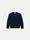 5100002 PLAIN WOOL CASHMERE Bleu marine Stone Island