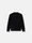 5100002 PLAIN WOOL CASHMERE Noir Stone Island