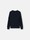 undefined 5100007 SEAMLESS RIBBING IN PURE RWS WOOL Bleu marine Stone Island