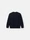 5100009 PURE LIGHT RWS WOOL Navy Blue Stone Island