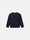 6100001 BRUSHED ORGANIC COTTON FLEECE Meeresblau Stone Island