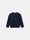 undefined 6100001 BRUSHED ORGANIC COTTON FLEECE Navy Blue Stone Island