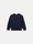undefined 6100001 BRUSHED ORGANIC COTTON FLEECE Navy Blue Stone Island