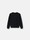 undefined 6100001 BRUSHED ORGANIC COTTON FLEECE Black Stone Island