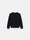 6100001 BRUSHED ORGANIC COTTON FLEECE Black Stone Island