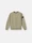 6100001 BRUSHED ORGANIC COTTON FLEECE Mud Stone Island