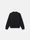 6100007 BRUSHED ORGANIC COTTON FLEECE Noir Stone Island