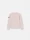 6100009 DIAGONAL ORGANIC COTTON FLEECE 'OLD' EFFECT Powder Pink Stone Island