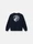 6100014 BRUSHED ORGANIC COTTON FLEECE Navy Blue Stone Island