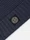 N100003 RIBBED WOOL CASHMERE Navy Blue Stone Island