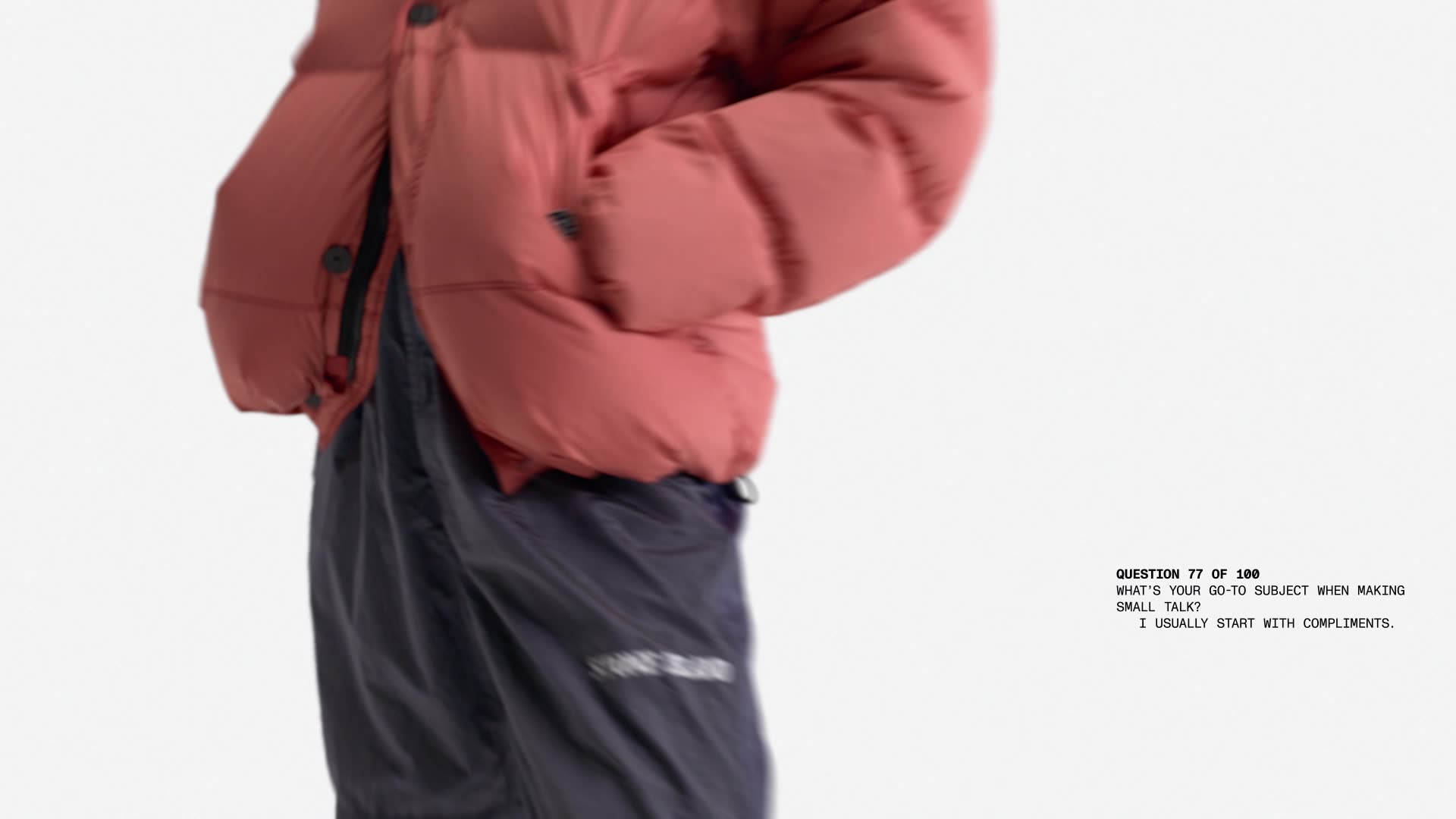 Stone Island '024-'025 秋冬 Peggy Gou